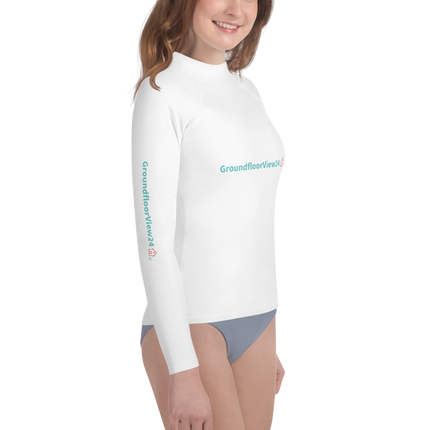 Youth Rash Guard Groundfloorview24 with House
