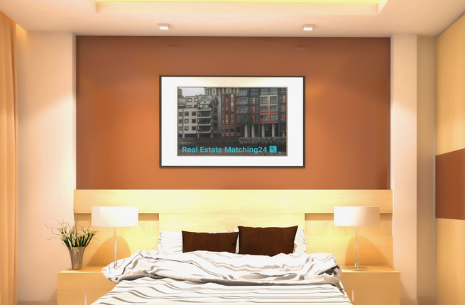 St. Paul's Cathedral Canvas with Real Estate Matching24 Logo