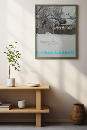 Winter Wonderland Thin canvas with realestatematching24 without key Logo