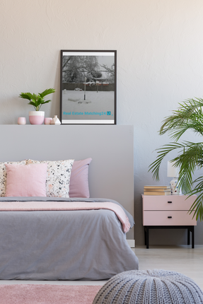 Winter Wonderland Canvas with realestatematching24 with key Logo