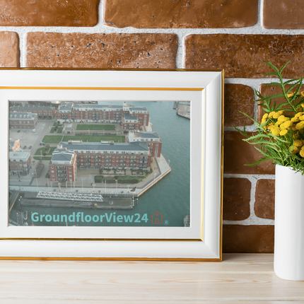 Nice City Canvas with groundfloorview24 with House Logo