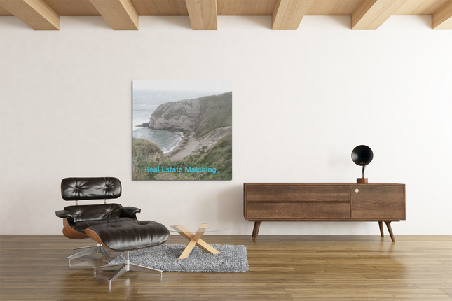 Sea & Hills Canvas with realestatematching without key Logo