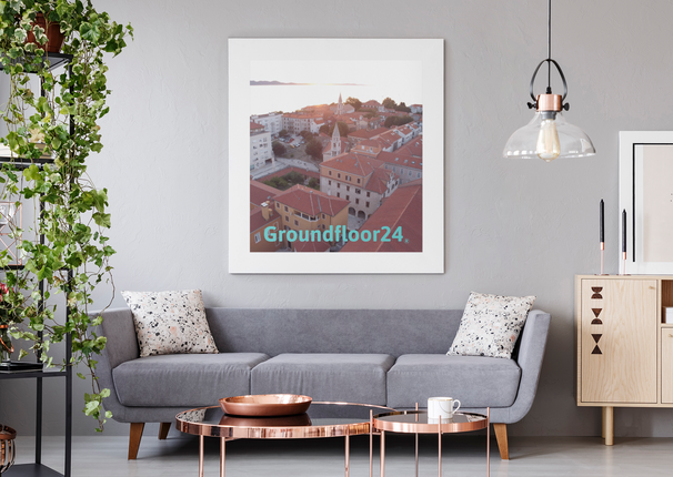 Roof Sunset View Canvas with Groundfloor24 without House Logo