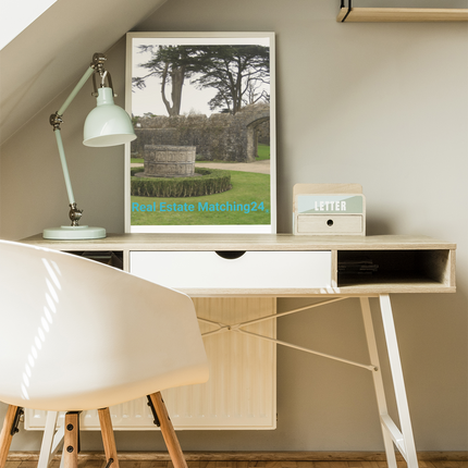 Nature's Wonders Framed poster with realestatematching24 without key Logo