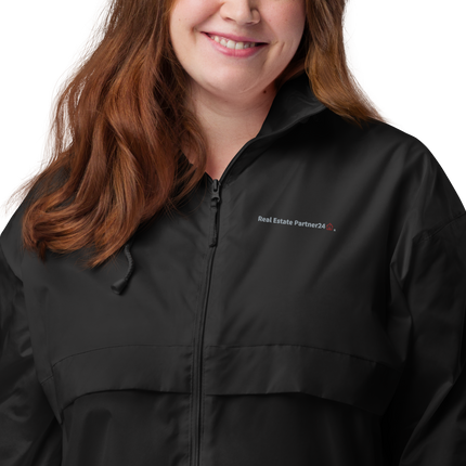 Unisex windbreaker with Real Estate Partner24 Logo