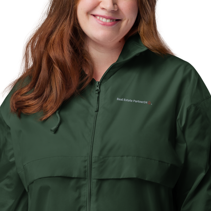 Unisex windbreaker with Real Estate Partner24 Logo