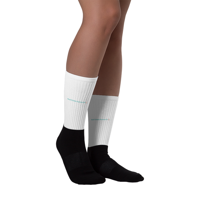 Socks with Real Estate Partner24 Logo