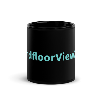 Black Glossy Mug Groundfloorview24 with House
