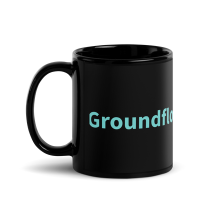 Black Glossy Mug Groundfloorview24 with House