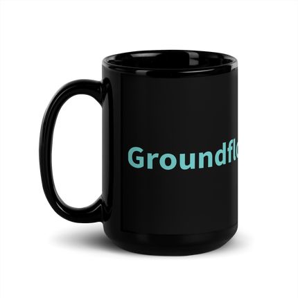 Black Glossy Mug Groundfloorview24 with House