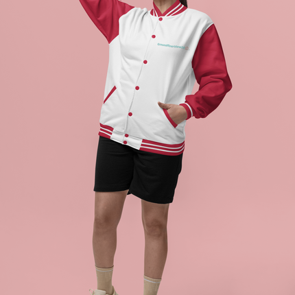 Premium recycled bomber jacket Groundfloorview24 with House