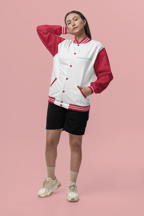 Premium recycled bomber jacket Groundfloorview24 with House