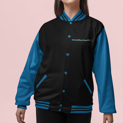 Unisex Bomber Jacket Groundfloorview24 with House