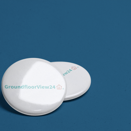 Set of pin buttons Groundfloorview24 with House