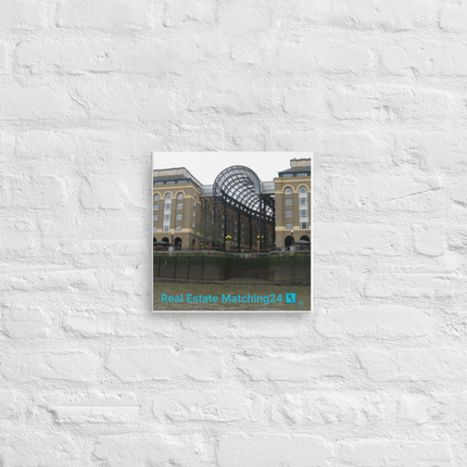 Hay's Galleria Canvas with Real Estate Matching24 Logo