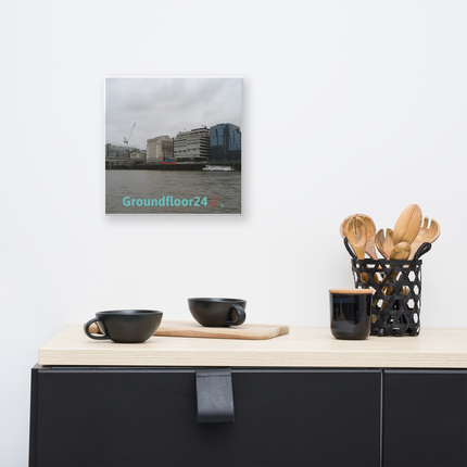 Beautiful Place Canvas with Groundfloor24 Logo