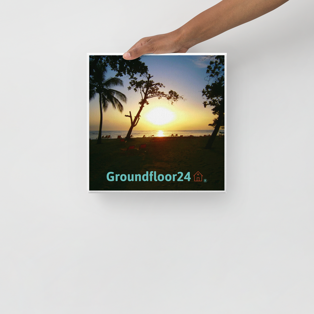 Beautiful Sea View Canvas with Groundfloor24 without House Logo