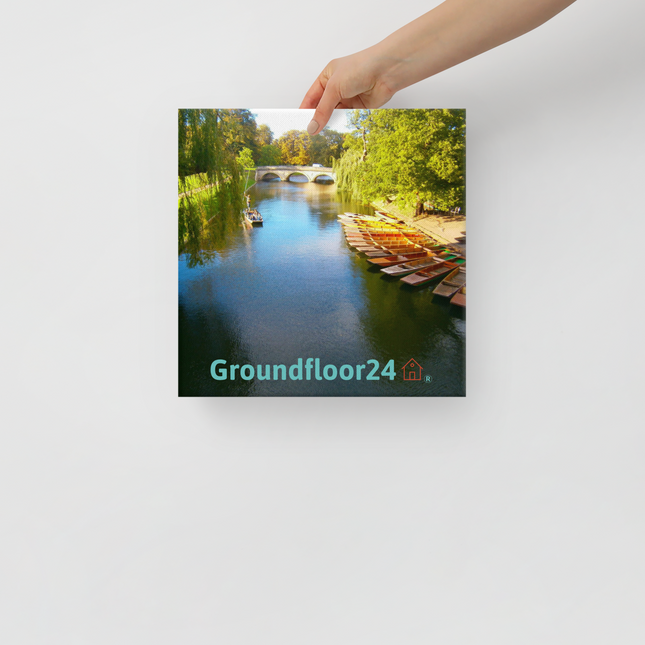 Beautiful Nature Canvas with Groundfloor24 with House Logo