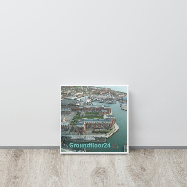 Nice City Canvas with Groundfloor24 with House Logo