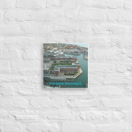 Nice City Canvas with realestatematching24 without key Logo