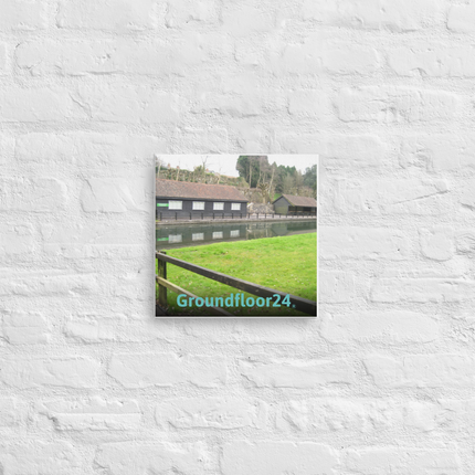 Lakeside Serenity Canvas with Groundfloor24 without House Logo