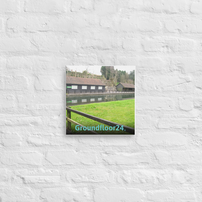Lakeside Serenity Canvas with Groundfloor24 without House Logo