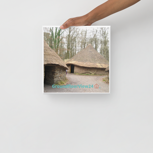 Village Charm Canvas with groundfloorview24 with House Logo