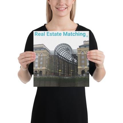 Hay's Galleria Canvas with Real Estate Matching Logo