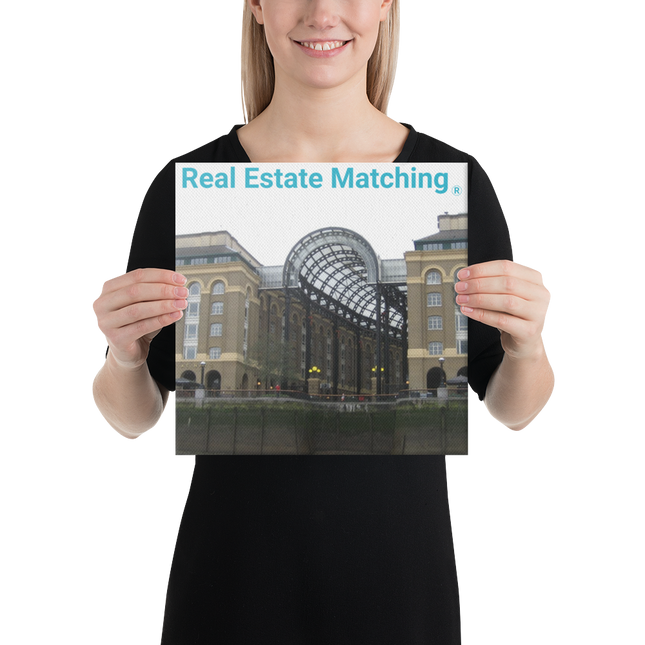 Hay's Galleria Canvas with Real Estate Matching Logo