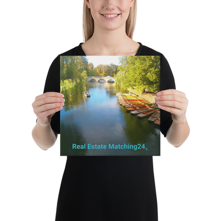 Beautiful Nature Canvas with realestatematching24 without key Logo