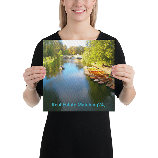 Beautiful Nature Canvas with realestatematching24 without key Logo