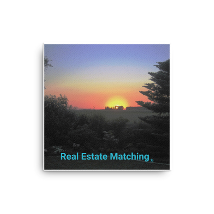 Beautiful Sunset Sinari Canvas with realestatematching without key Logo