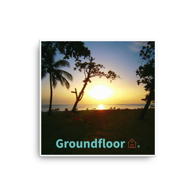 Beautiful Sea View Canvas with Groundfloor with House Logo