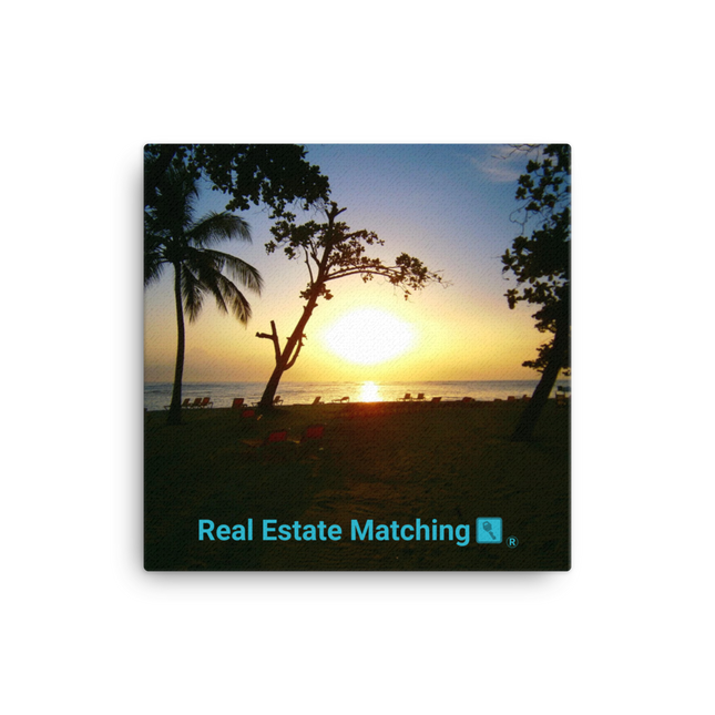 Beautiful Sea View Canvas with realestatematching with key Logo