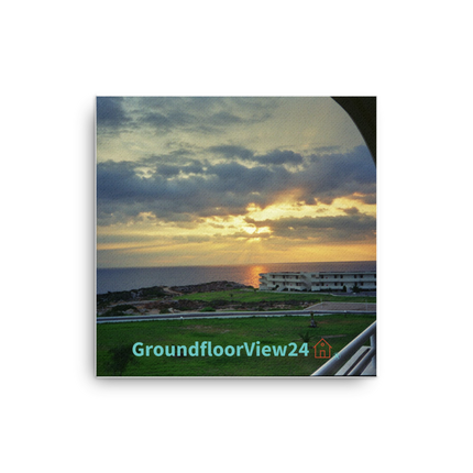 Natural View Canvas with groundfloorview24 with House Logo