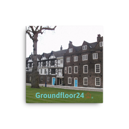 Beautiful Palace Canvas with Groundfloor24 with House Logo