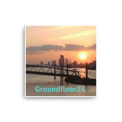 Evening Glow Canvas with Groundfloor24 without House Logo