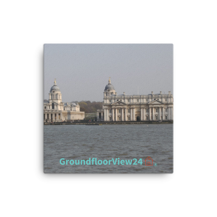 Riverside Beauty Canvas with groundfloorview24 with House Logo