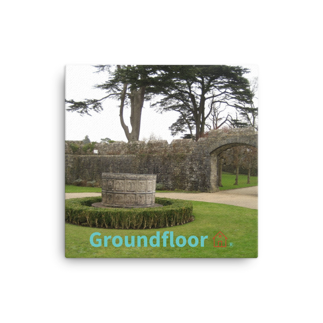Nature's Wonders Canvas with Groundfloor with House Logo