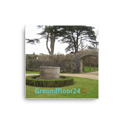 Nature's Wonders Canvas with Groundfloor24 with House Logo