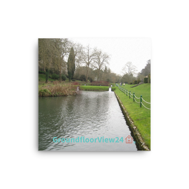 Lakeside Beauty Canvas with groundfloorview24 with House Logo