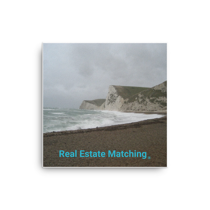 Waves and Sand Canvas with realestatematching without key Logo
