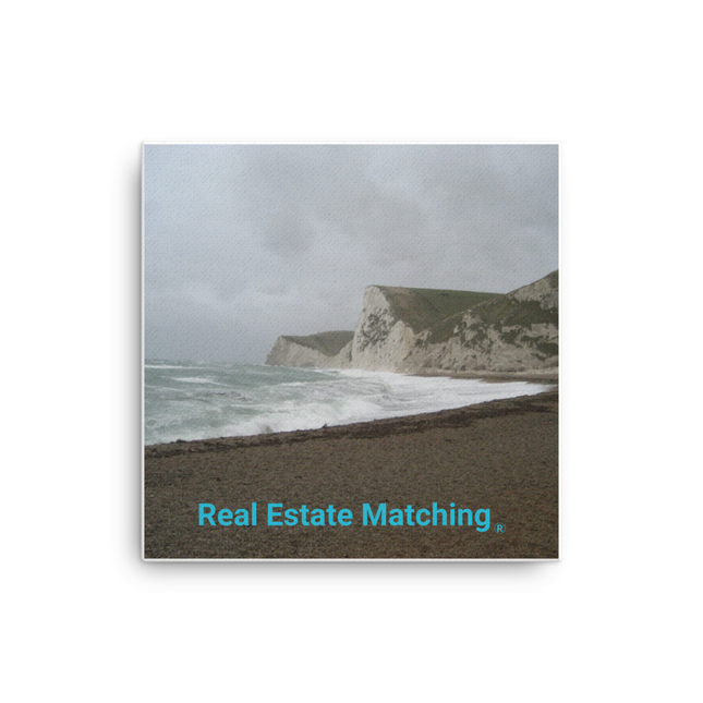 Waves and Sand Canvas with realestatematching without key Logo