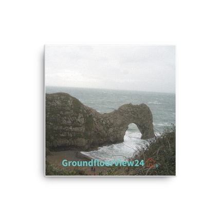 Coastal Escape Canvas with groundfloorview24 with House Logo