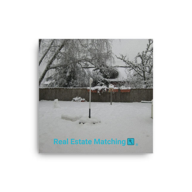 Winter Wonderland Canvas with realestatematching with key Logo