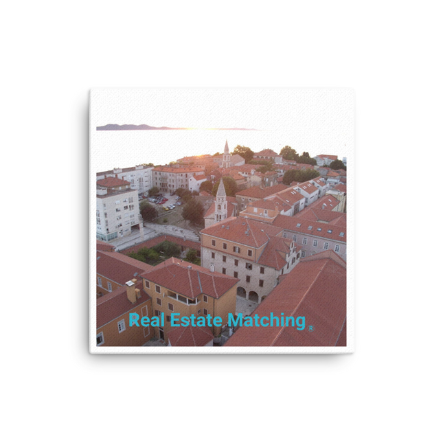 Roof Sunset View Canvas with realestatematching without key Logo