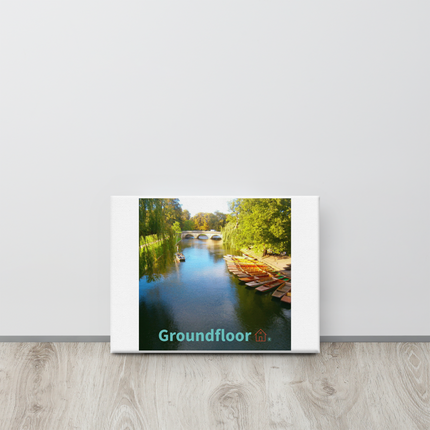 Beautiful Nature Canvas with Groundfloor with House Logo