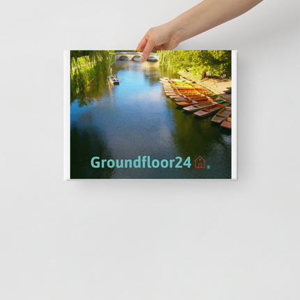 Beautiful Nature Canvas with Groundfloor24 with House Logo