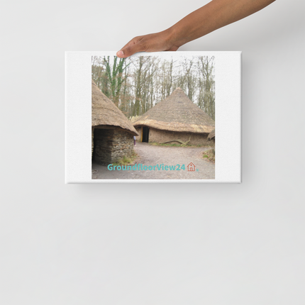 Village Charm Canvas with groundfloorview24 with House Logo