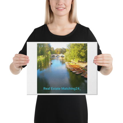 Beautiful Nature Canvas with realestatematching24 without key Logo